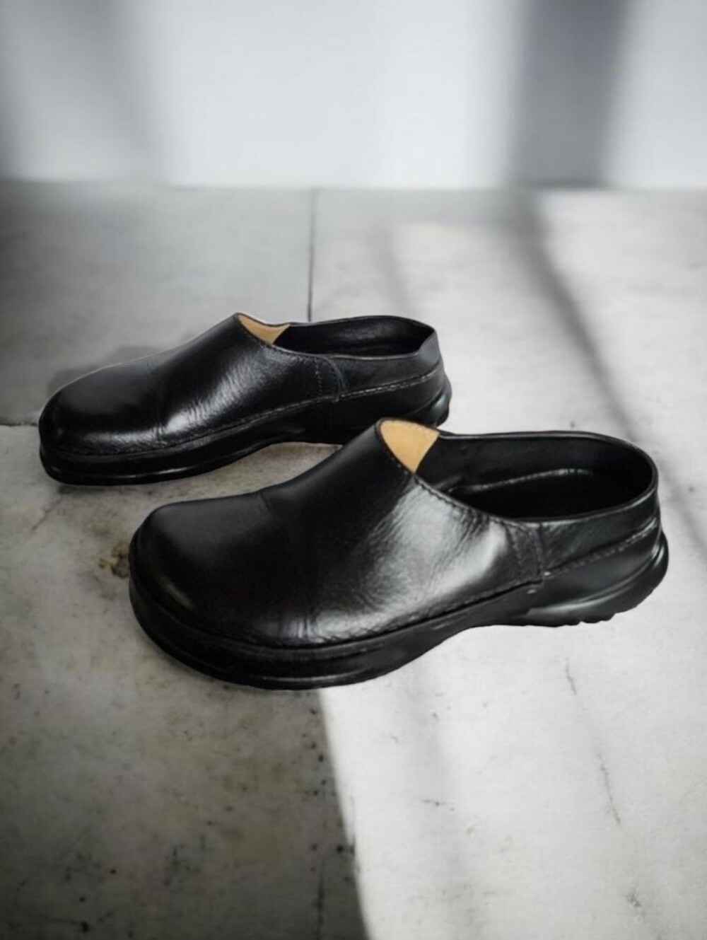 WOLKY "Sharav" 10 Mens Slip On Black Mule Size 10 (43)